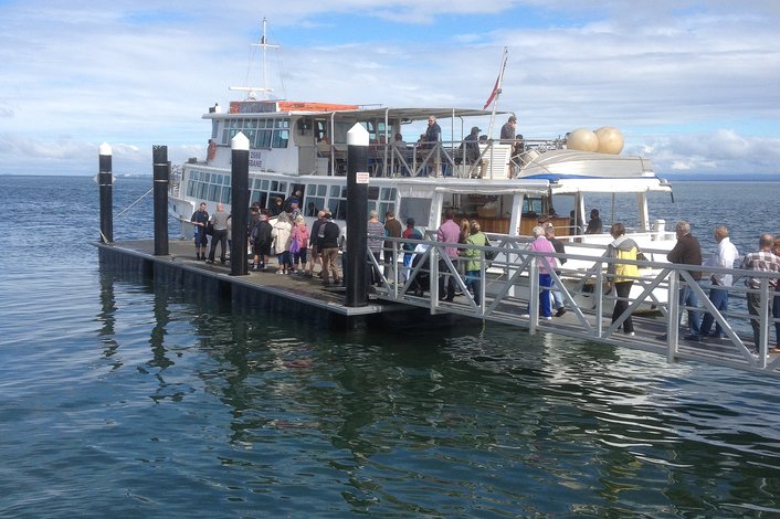 Bongaree Jetty, on Bribie Island