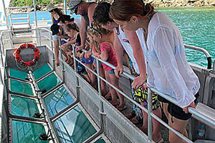 glass bottom boat tour