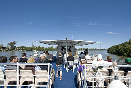 Top Deck of the Mirimar II Vessel