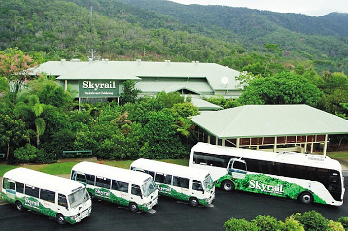 Skyrail Transfer Vehicles