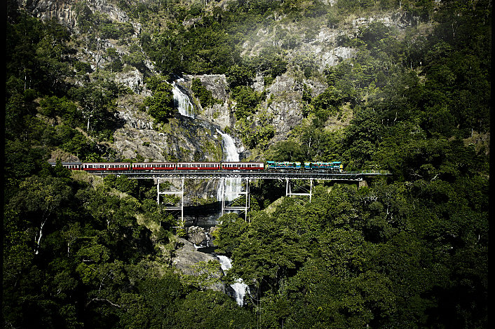 Kuranda Scenic Rail at Stoney Creek Falls