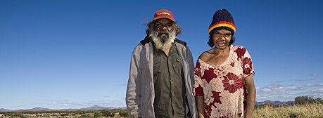 Wally and Elizabeth Anangu Guides